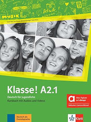 Klasse! A2.1 Kursbuch mit Audios und Videos