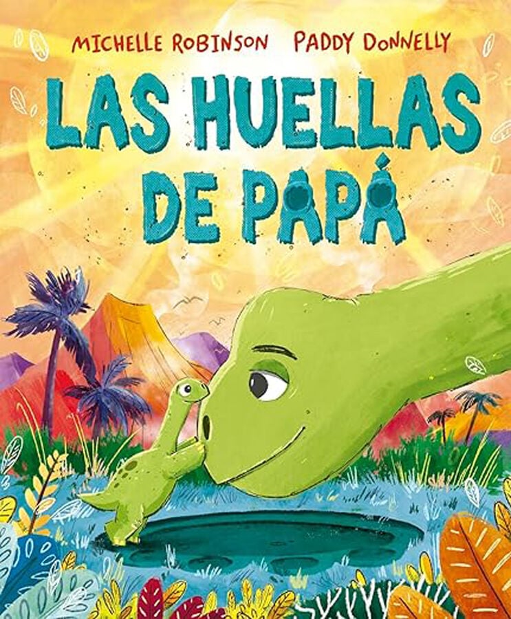 Las huellas de pap&aacute;