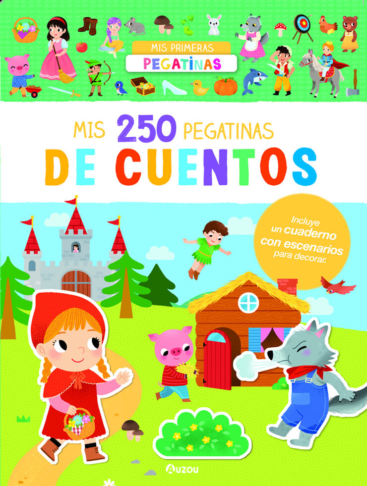 Mis 250 pegatinas. En los cuentos