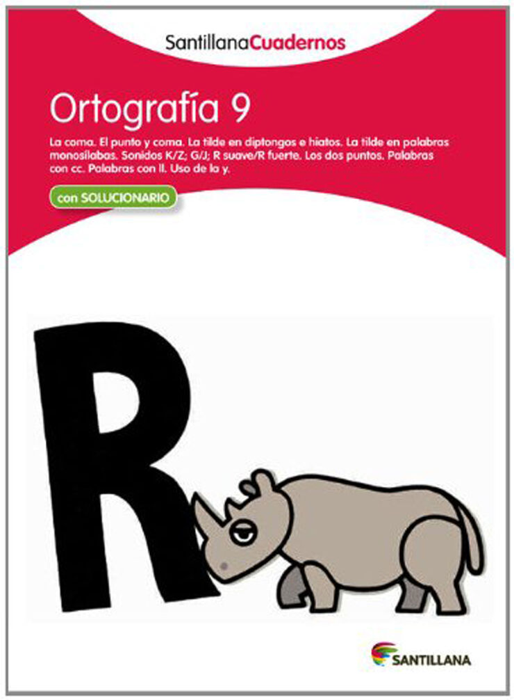 Ortografía Castellana 09 Primaria Santillana
