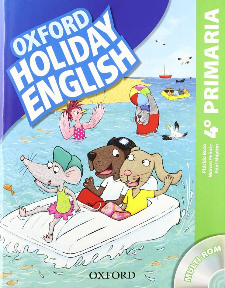 Holiday English 4&ordm; Primaria. Student's Pack 4rd Edition. Revised Edition