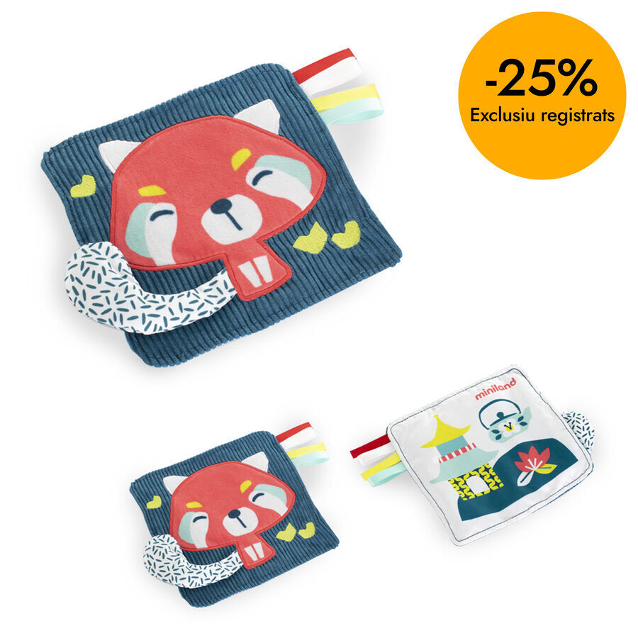 Feel to Learn Papel crujiente Panda rojo