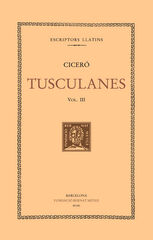 Tusculanes, vol. III i últim: llibre V Tusculanes, vol. III i últim: llibre V