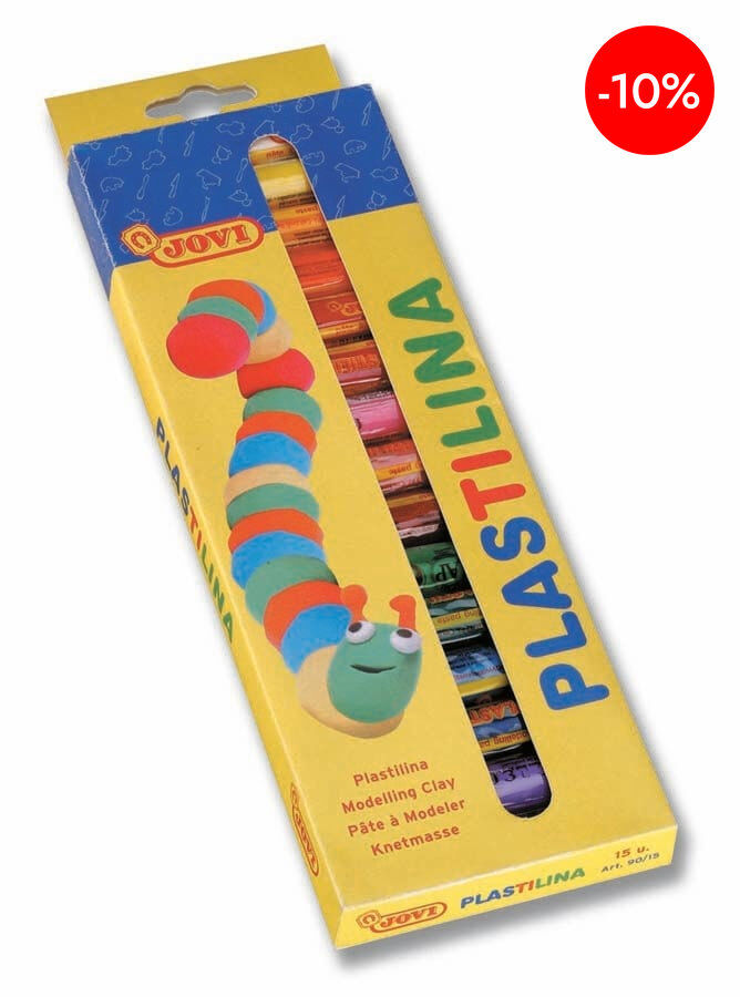Plastilina Jovi 15 colores
