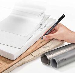 Rotulador permanente Staedtler Lumocolor punta F rojo
