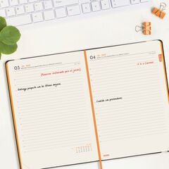 Agenda Finocam Flex Llisa Dia P&agrave;gina 2027 Castell&agrave; Blau
