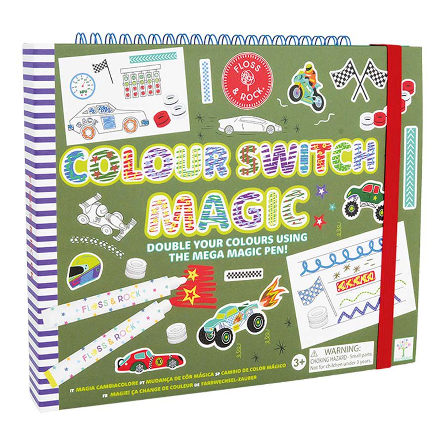 Color Switch Magic Floss&Rock Cars
