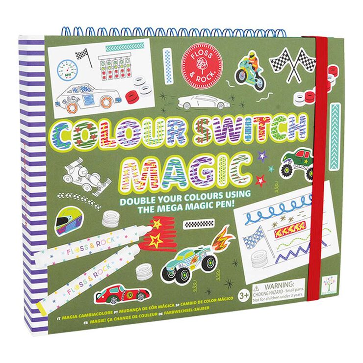 Color Switch Magic Floss&Rock Cars