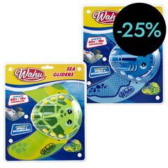 Sea gliders tortuga y tiburón