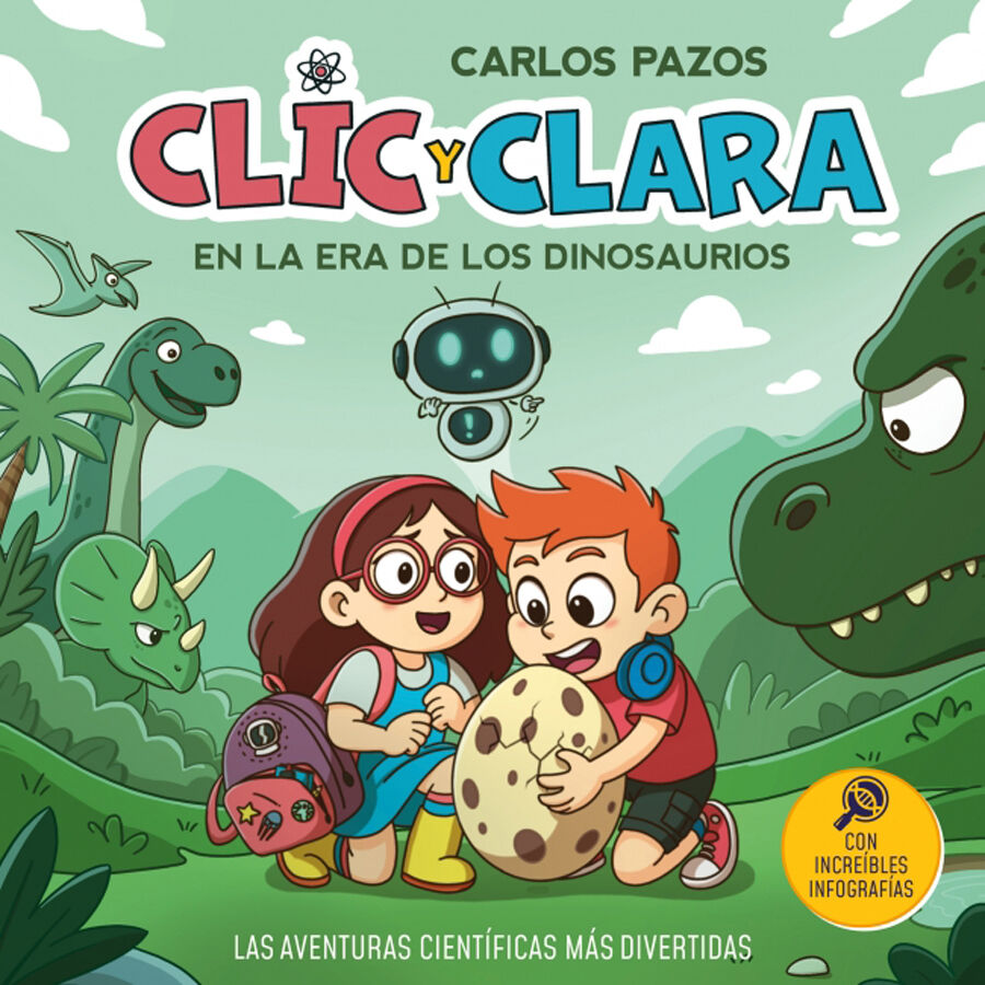 Clic y Clara en la era de los dinosaurios