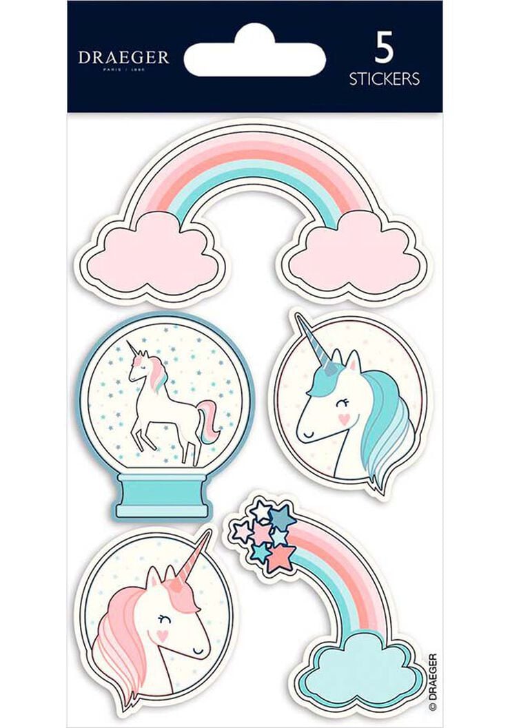 Enganxines Draeger 3D Unicorn 5u