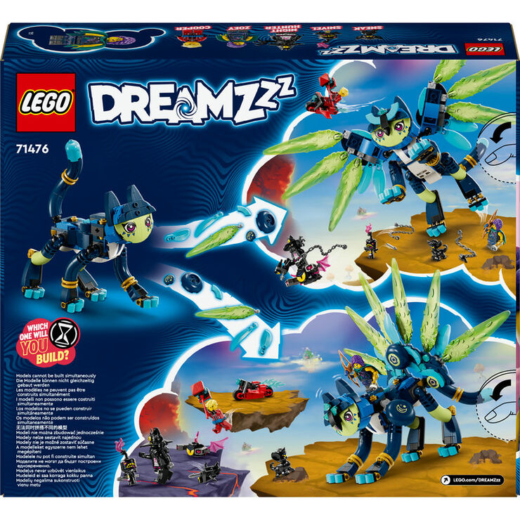 LEGO® DREAMZzz Zoey y Zian el Gato-Búho 71476