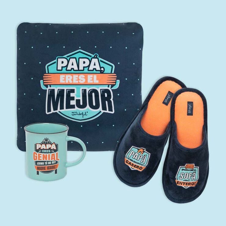 Manta con funda Mr. Wonderful Papá eras el mejor