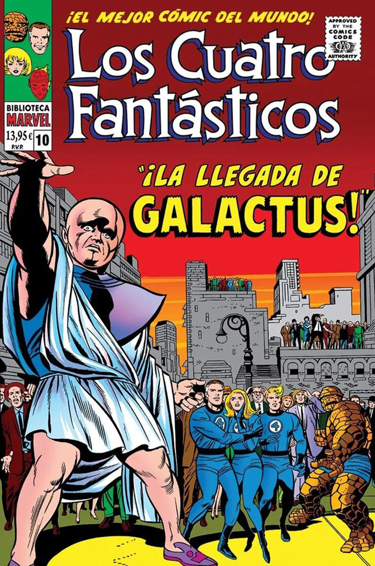 Los Cuatro Fantásticos 10. 1966. ¡La llegada de Galactus!