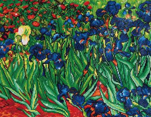 Diamond Dotz Irises Van Gogh