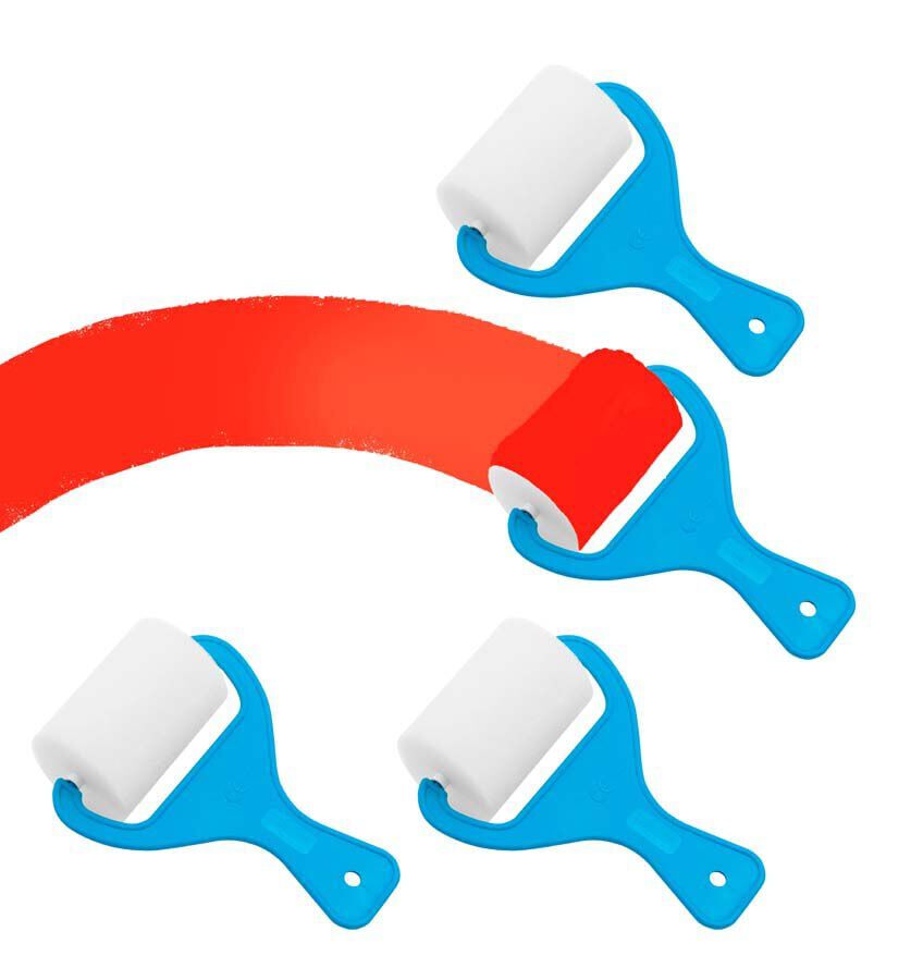 Rodillos para pintar Abacus 70 mm 4u