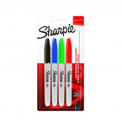 Rotuladores Paper Mate Sharpie F 4 colores