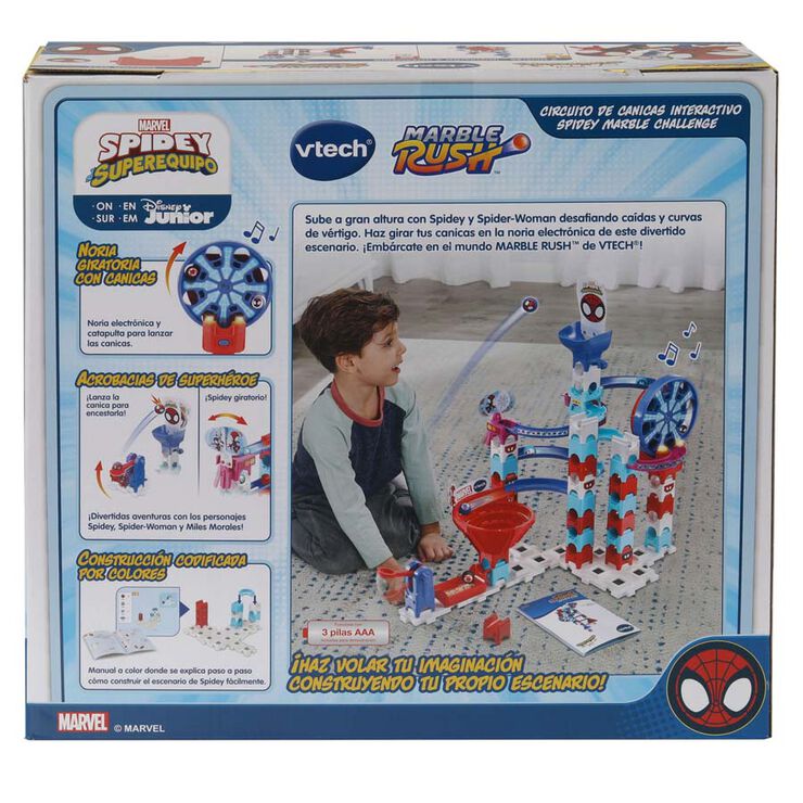 Marble Rush Circuito Interactivo Spidey