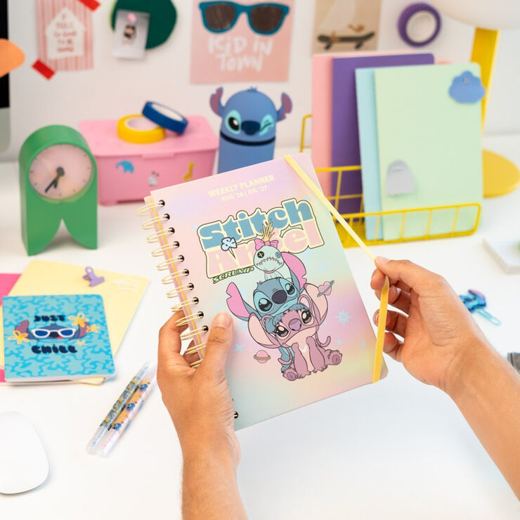 Agenda Escolar Erik A5 S/V Mult. 2026-2027 Stitch