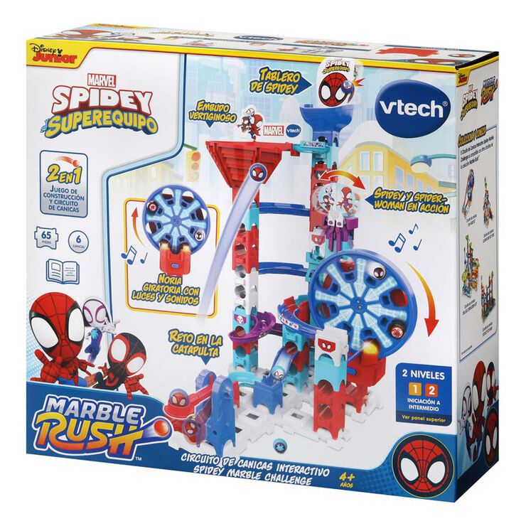 Marble Rush Circuito Interactivo Spidey