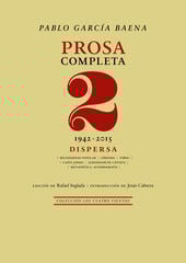 Prosa completa, 2 Prosa completa, 2