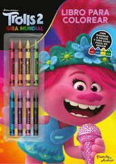 Trolls 2. Libro para colorear con ceras Trolls 2. Libro para colorear con ceras