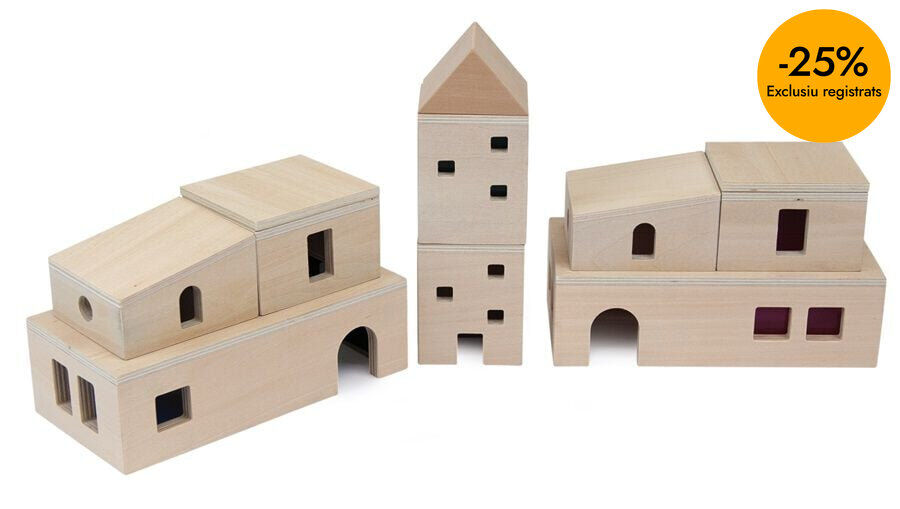 Translucent Village Construcci&oacute;n de Madera