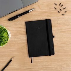 Agenda Finocam Textura M4 sem/vista horizontal cas 2026 negro