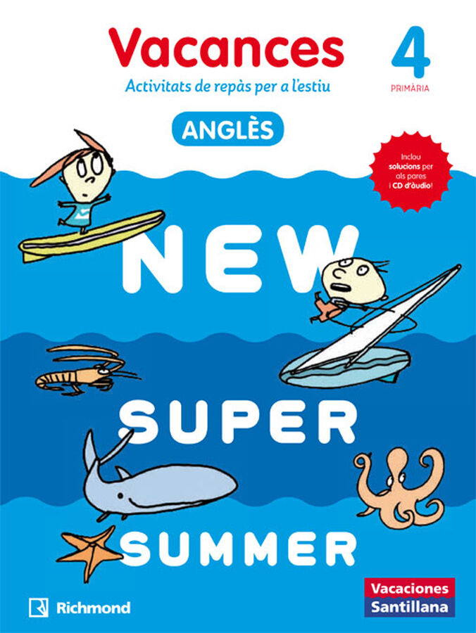 Vacances New Super Summer 4t Prim&agrave;ria