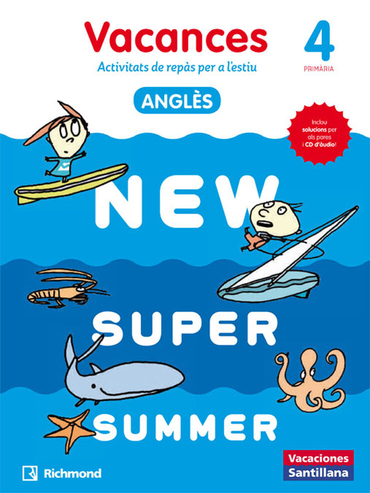 Vacances New Super Summer 4t Primària