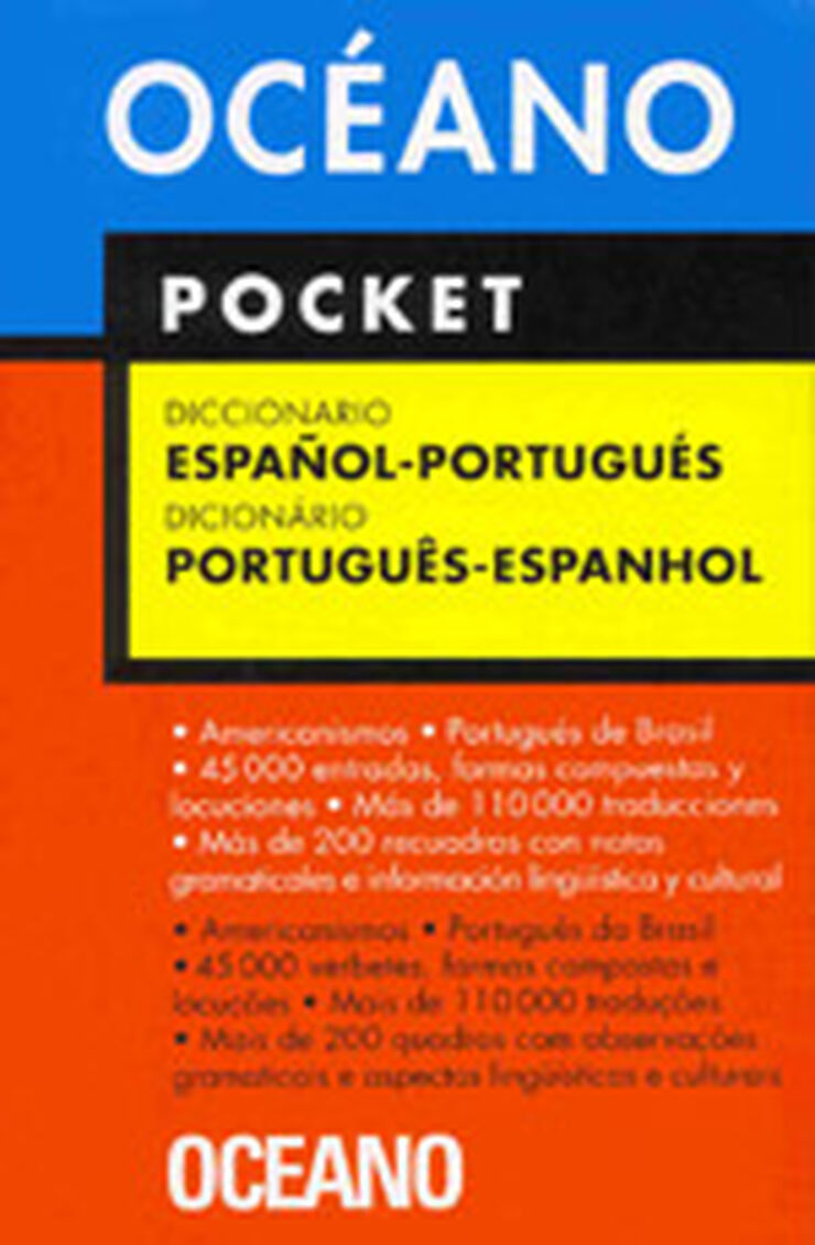 Océano Pocket. Diccionario Español-Portugués / Português-Espanhol