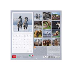 Calendario Pared Legami m/vista 2025 Horses