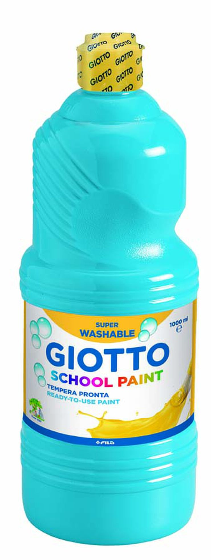 Témpera Giotto Azul cyan 1000 ml