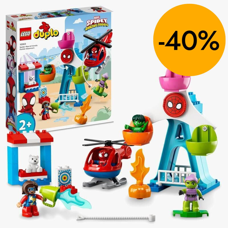 LEGO&reg; DUPLO Spider-Man i els seus Amics: Aventura a la Fira 10963