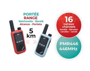 Walkie Talkies Recarregables