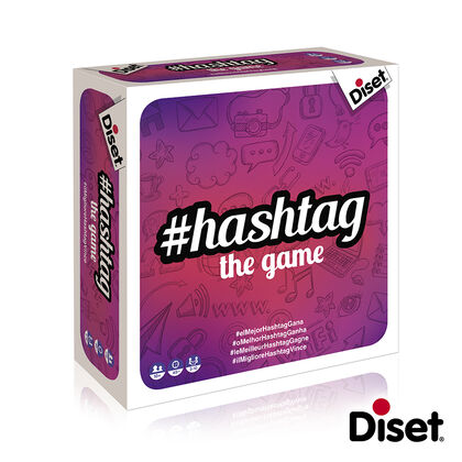 Juego de ingenio Diset Hashtags The Game