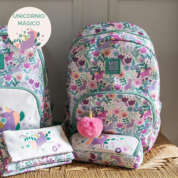 Mochila Triple MQR Oslo Magic Unicorn