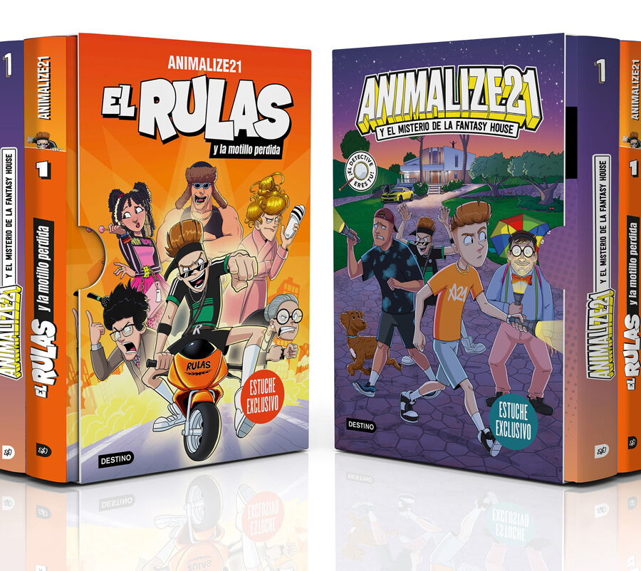 Estuche Animalize 21 1 + El Rulas 1