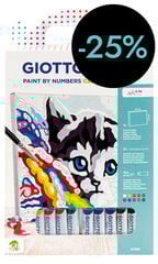 Colorea por Números Giotto Art Lab Gatos