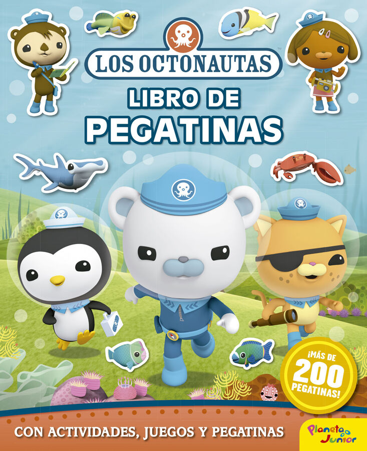Los Octonautas. Libro de pegatinas