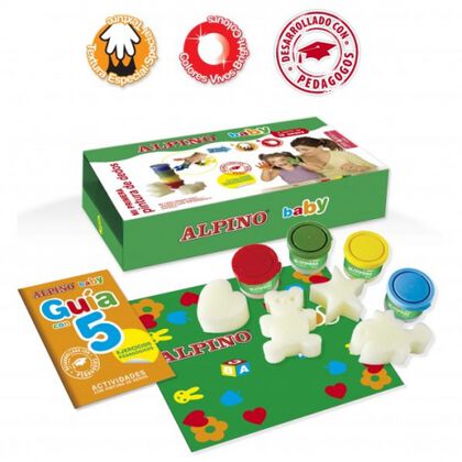 Set de pintura de dits Alpino Baby Set de pintura de dits Alpino Baby