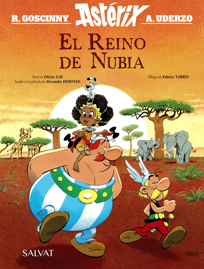 Asterix y el reino de Nubia