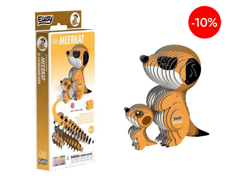 Puzle 3D Eugy Suricata