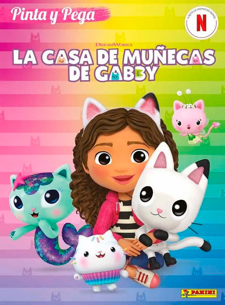 La casa de muñecas de Gabby - Pinta y Pega nº 45