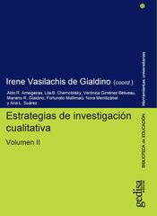Estrategias de investigación cualitativa. Volumen II Estrategias de investigación cualitativa. Volumen II