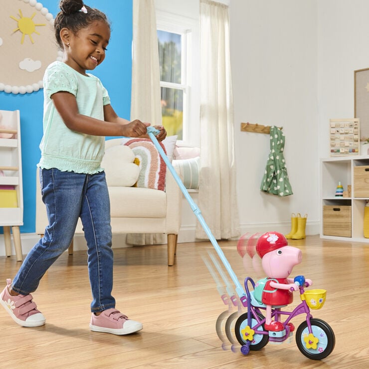 Peppa Pig con Bicicleta