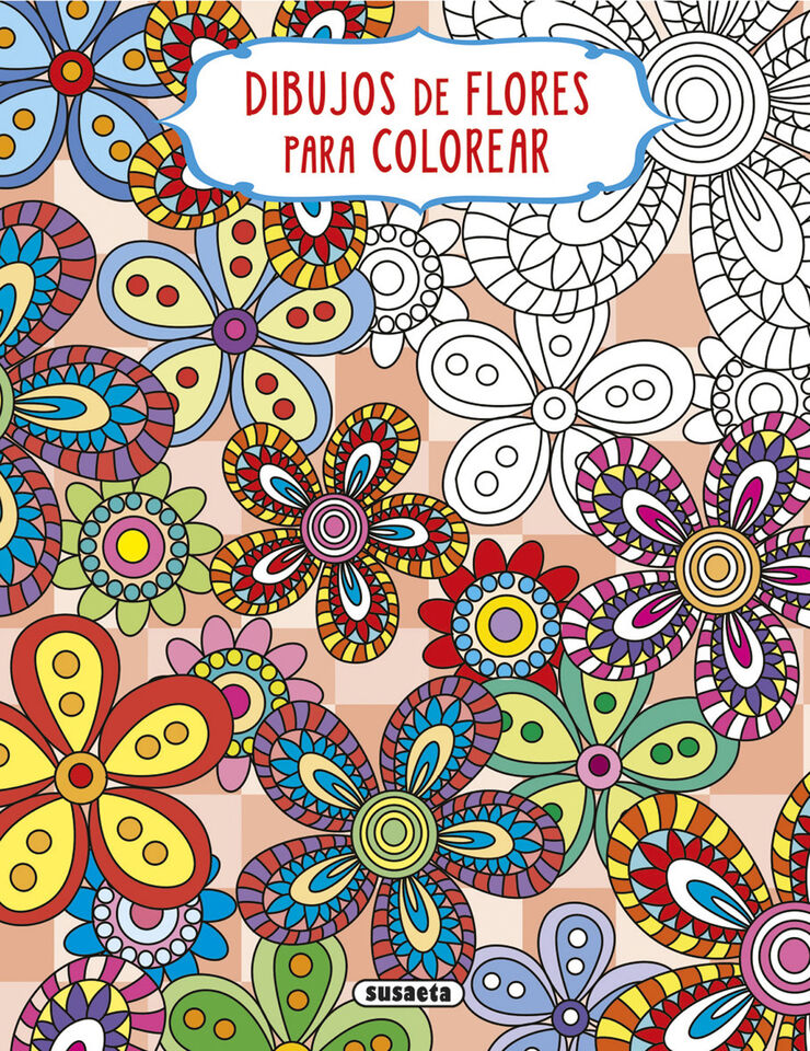 Dibujos de flores para colorear - 3