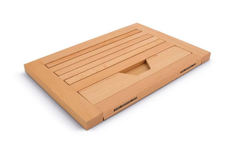 Atril de madera de sobremesa para libro o tablet