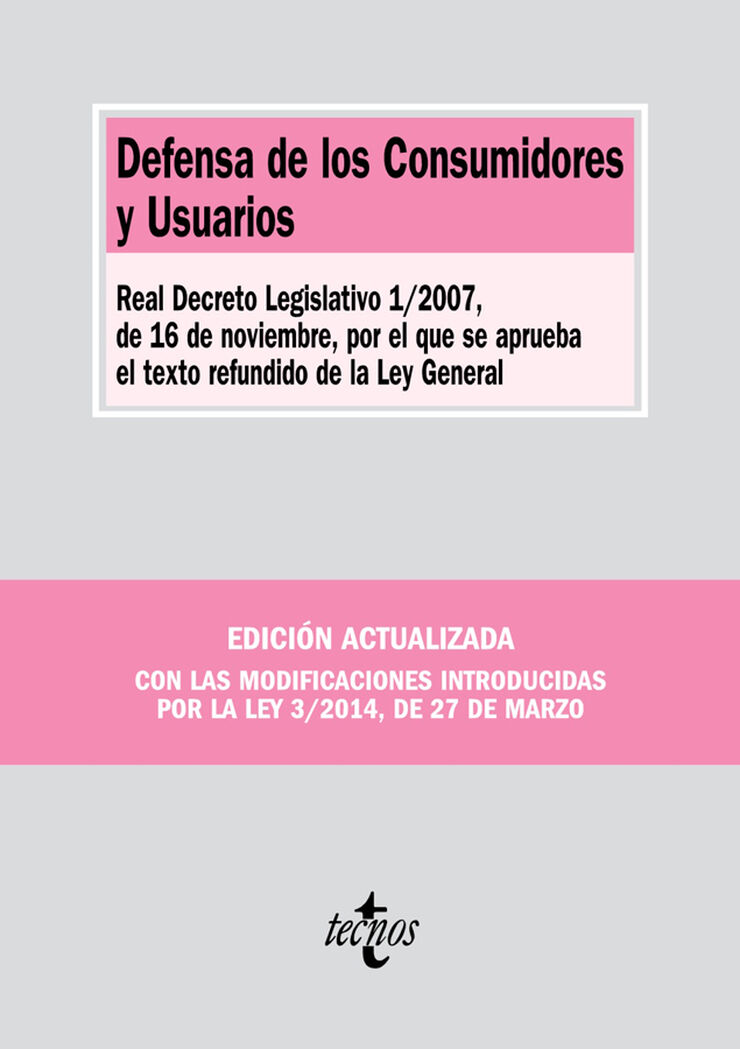 Defensa de los Consumidores y Usuarios