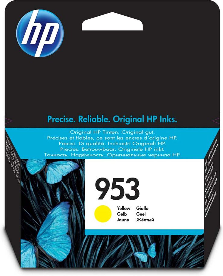 Cartucho original HP 953 amarillo - F6U14AE